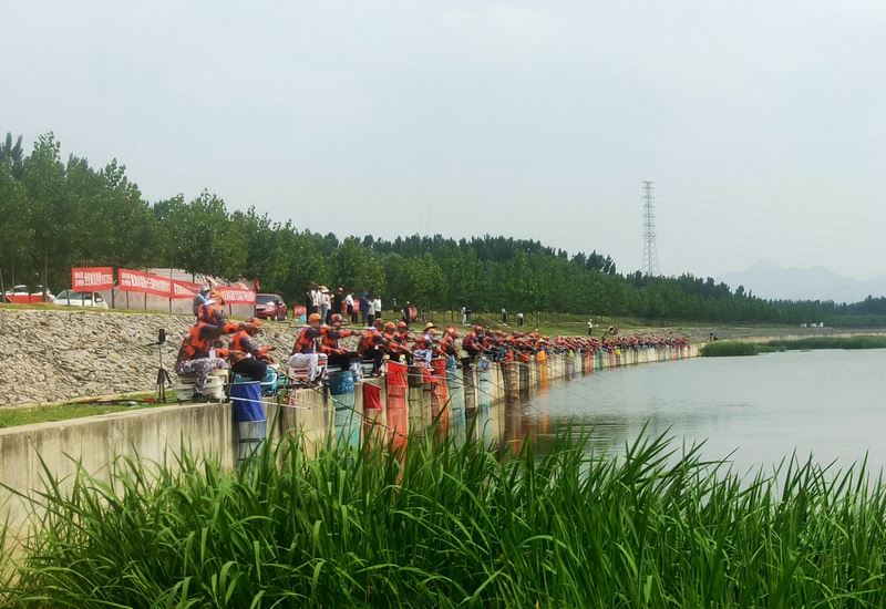 挥杆泗河畔 尽享欢乐渔趣 泗水县第十三届全民健身运动会钓鱼比 圆满收杆